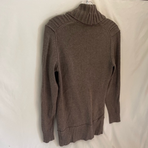 Banana Republic Cross Over knit sweater Brown Size XS - Picture 7 of 11